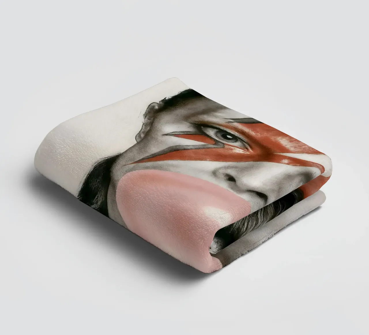 Bowie with a Pop toalla de baño de CNTRL