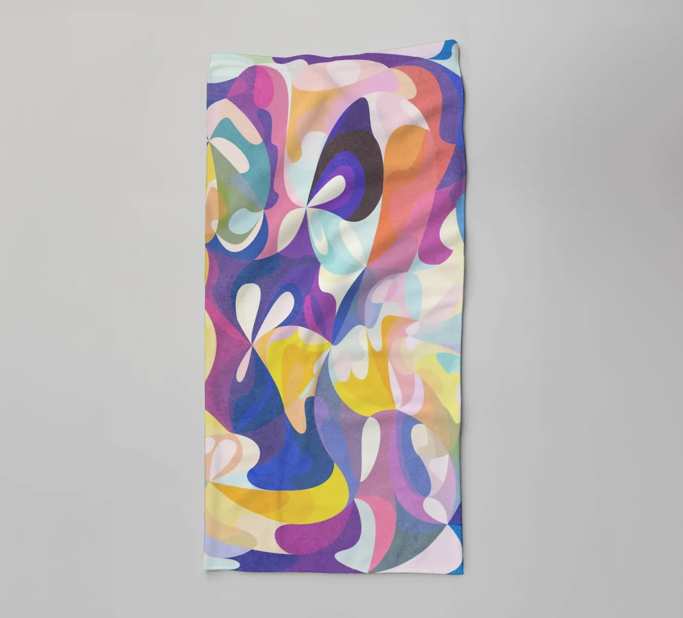 Pattern Love towel by Lines Inside
