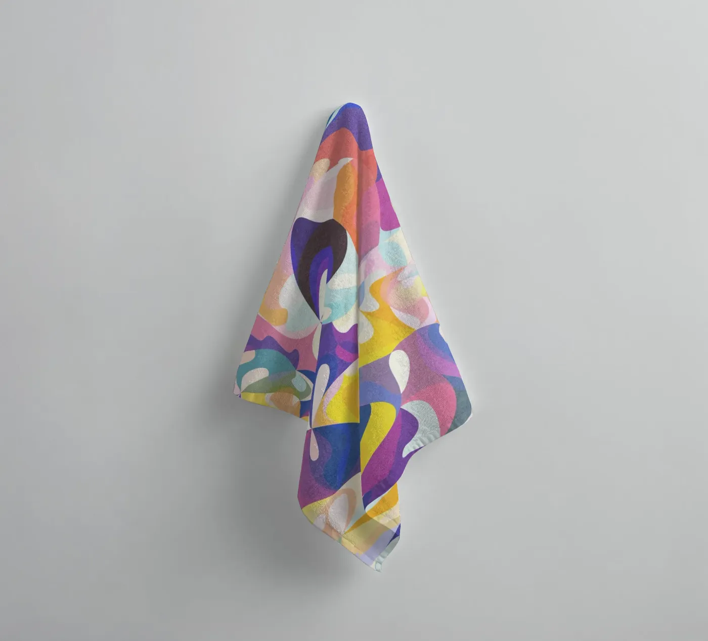 Pattern Love towel by Lines Inside