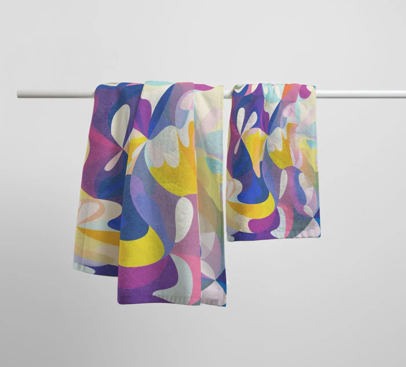 Pattern Love towel by Lines Inside