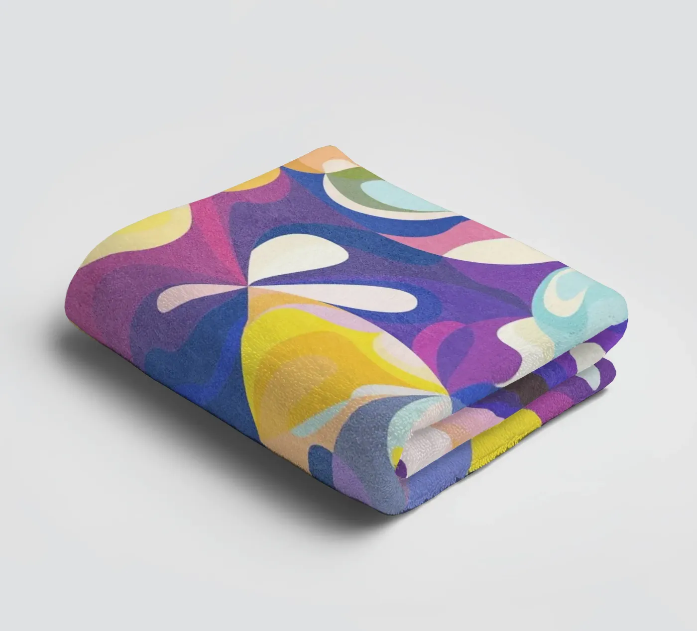 Pattern Love towel by Lines Inside