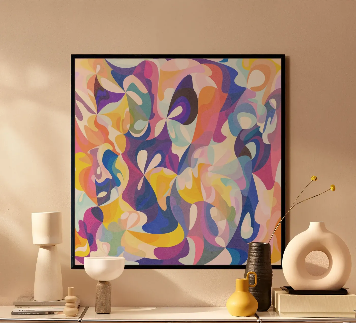 Pattern Love poster by Lines Inside