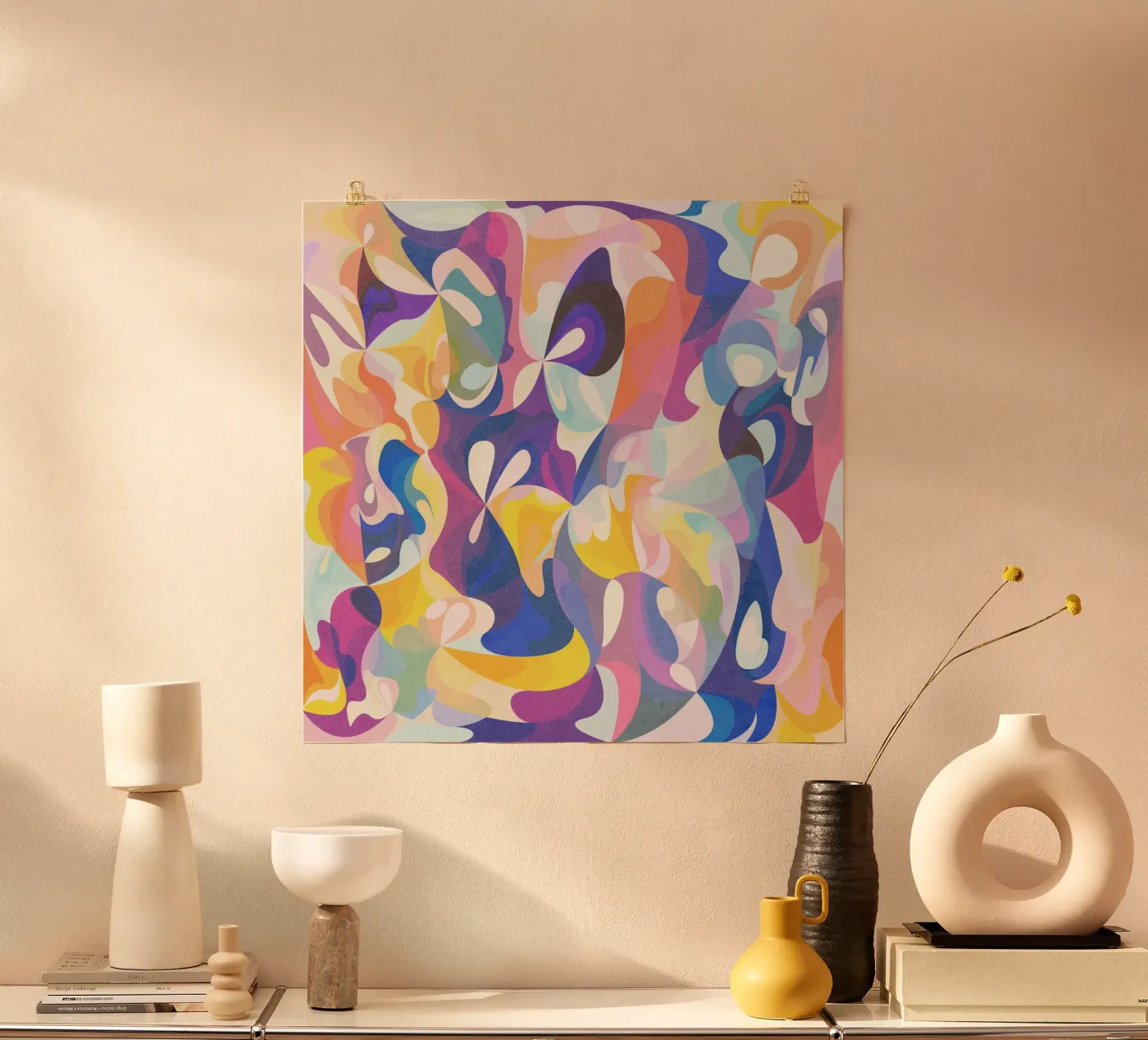 Pattern Love poster by Lines Inside