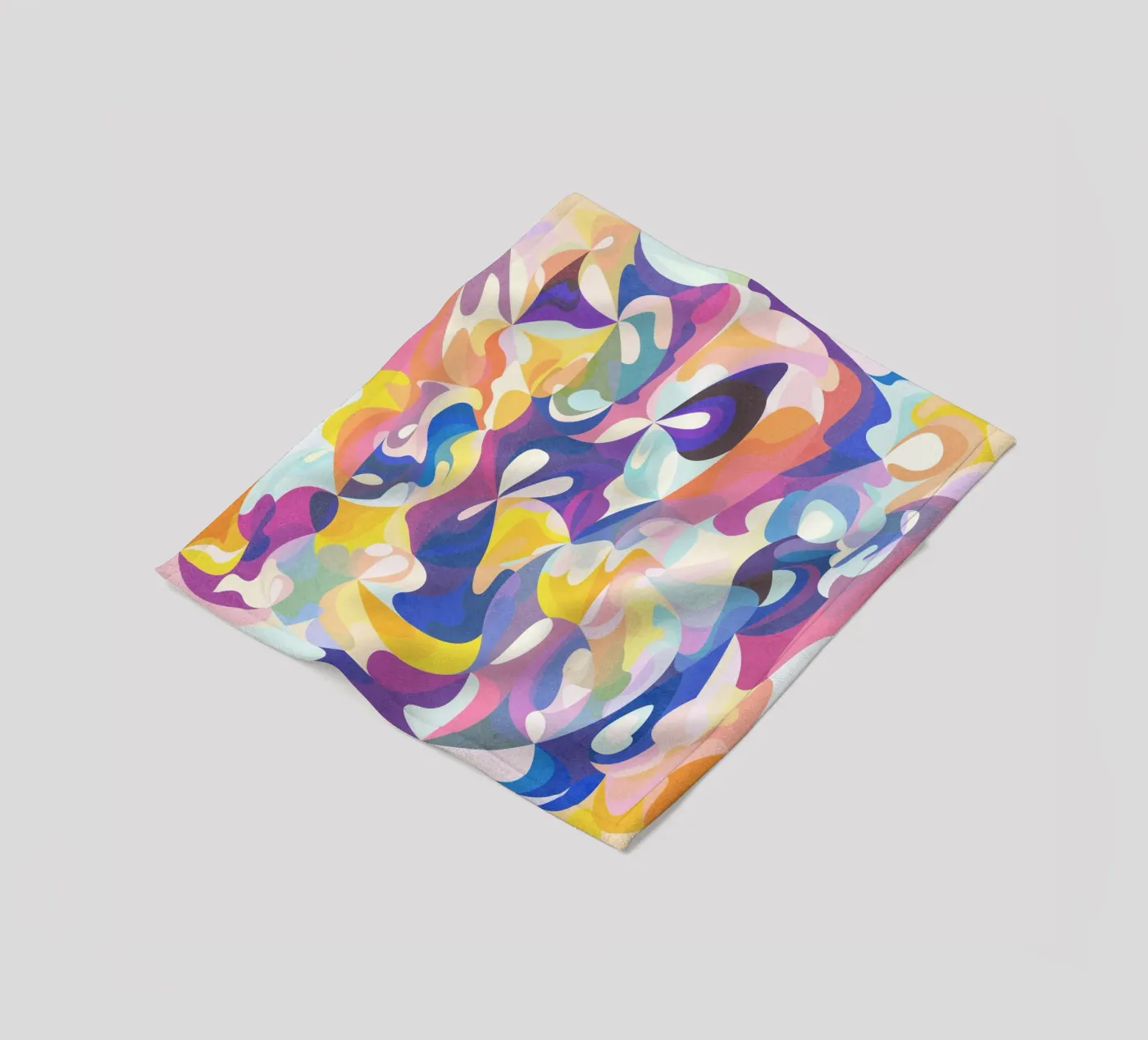 Pattern Love fleece blanket by Lines Inside