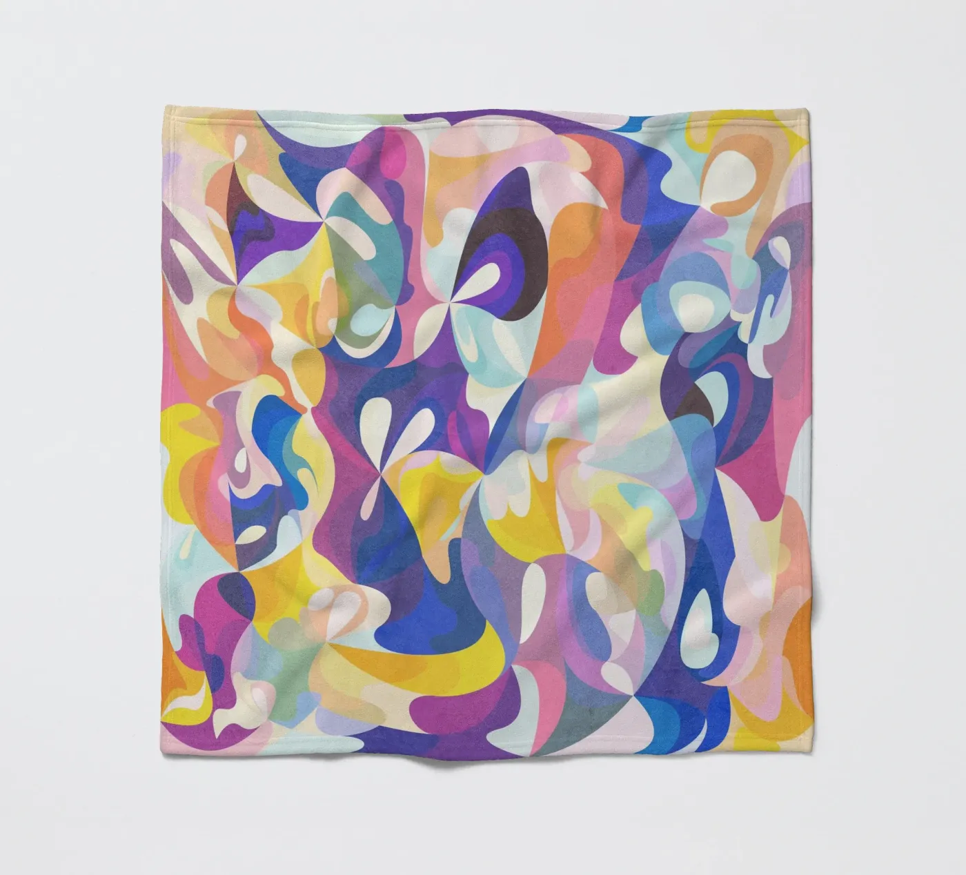 Pattern Love fleece blanket by Lines Inside