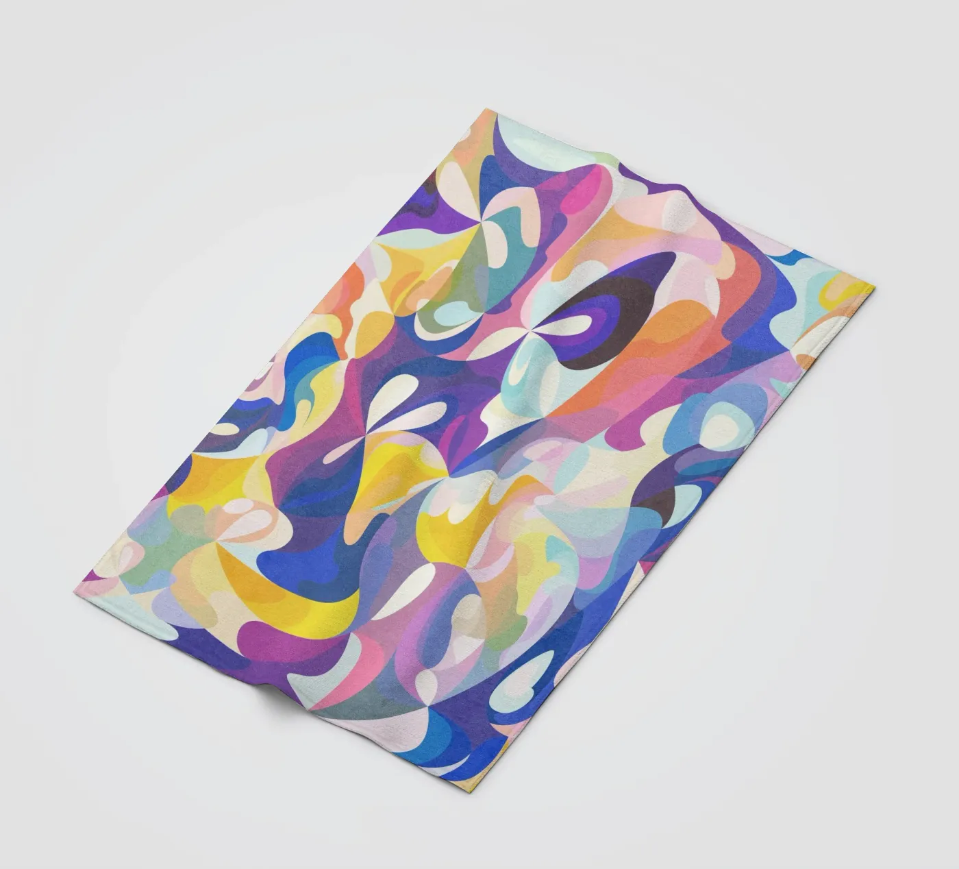 Pattern Love fleece blanket by Lines Inside