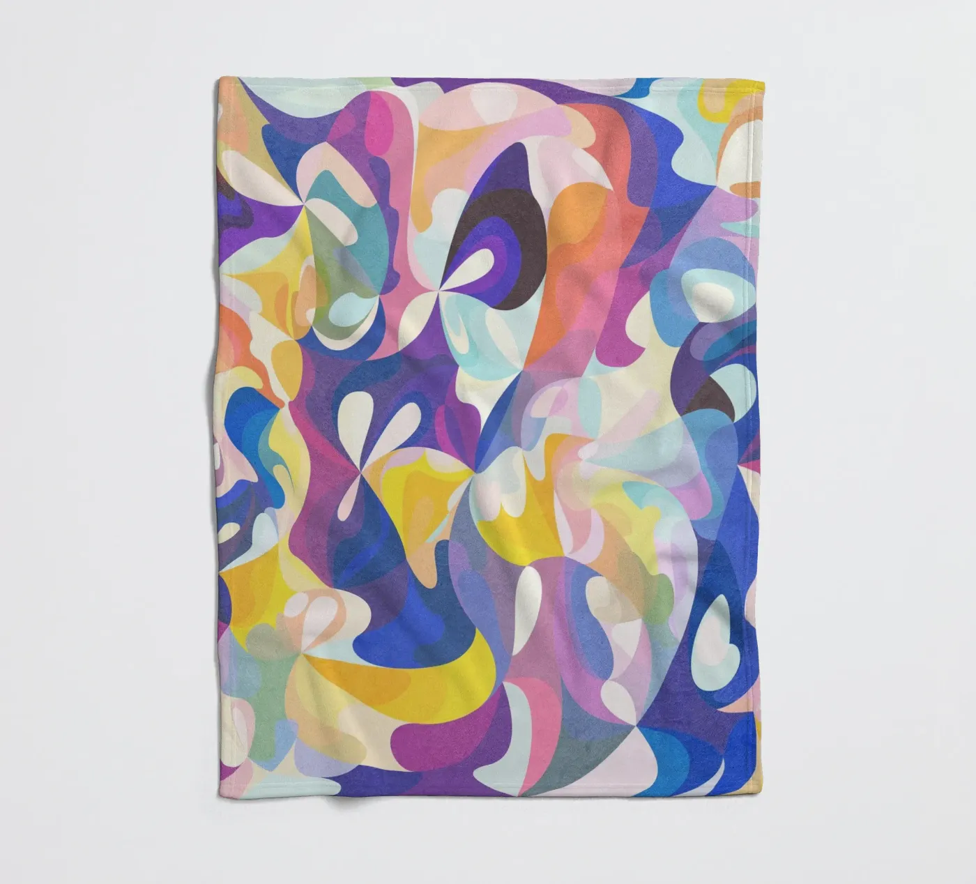 Pattern Love fleece blanket by Lines Inside