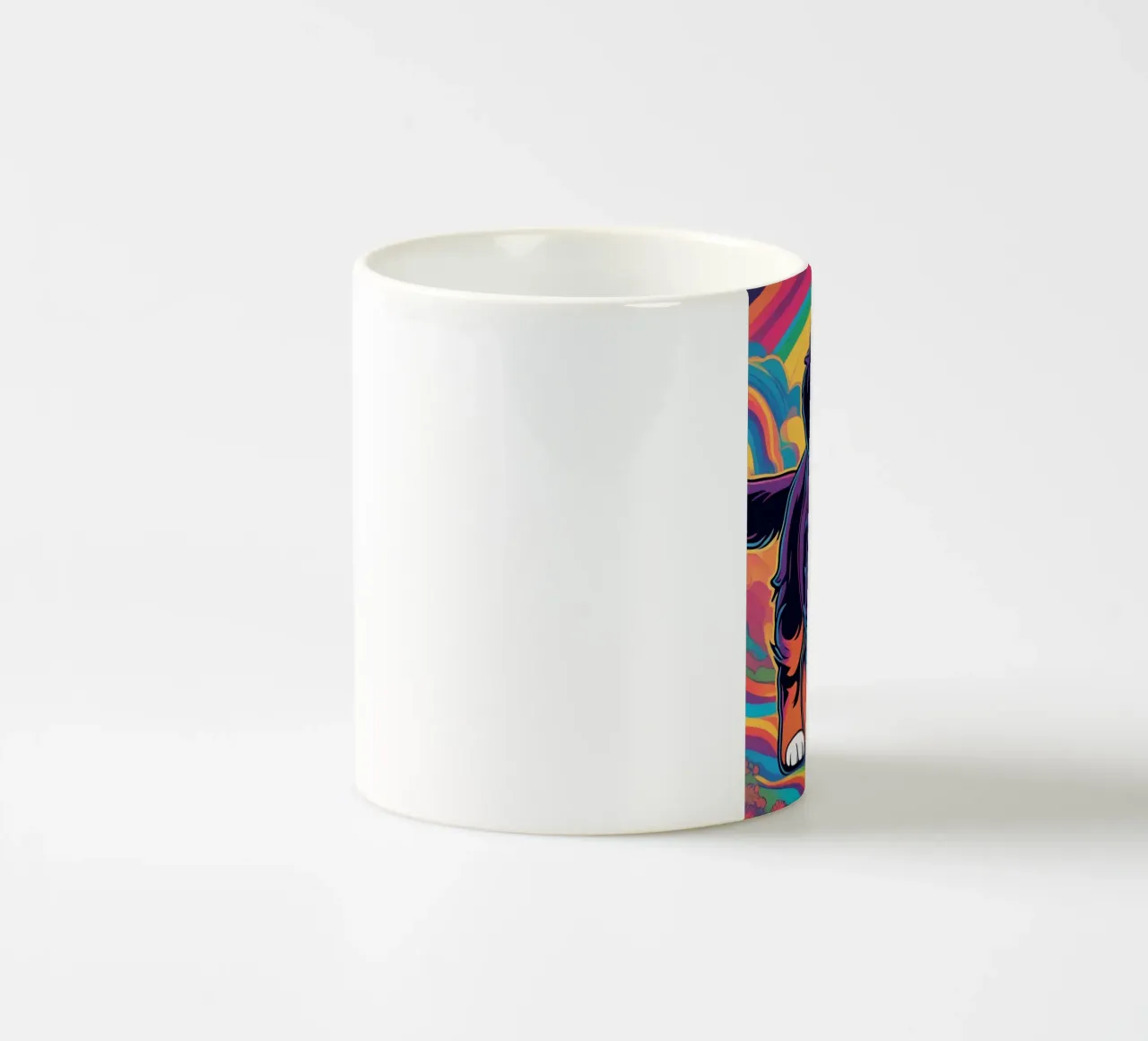 Galline bernesi colorate tazza in ceramica da Yumis.Beargang.and.Me
