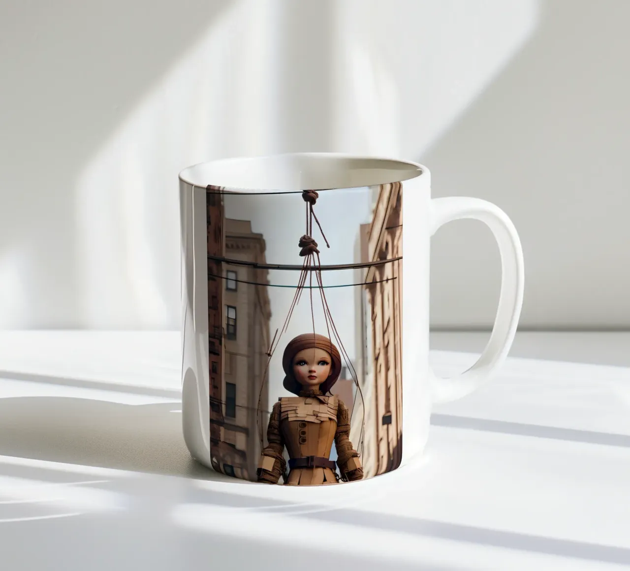Holzfigur 1 tazza in ceramica da kosinsart.gallery