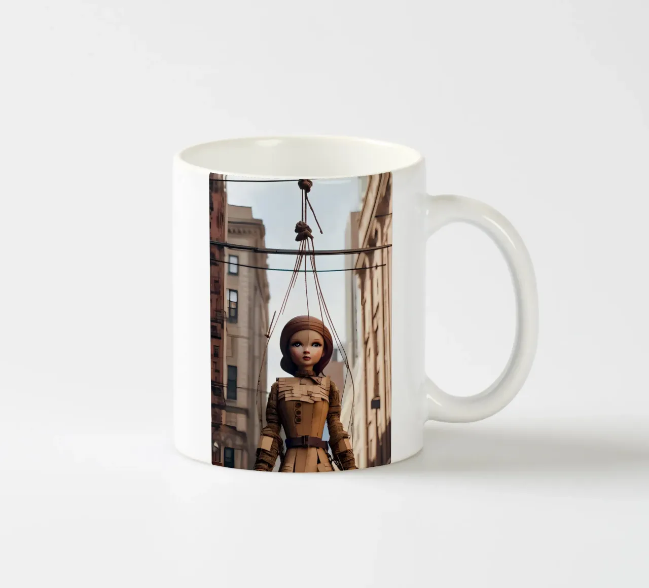 Holzfigur 1 tazza in ceramica da kosinsart.gallery