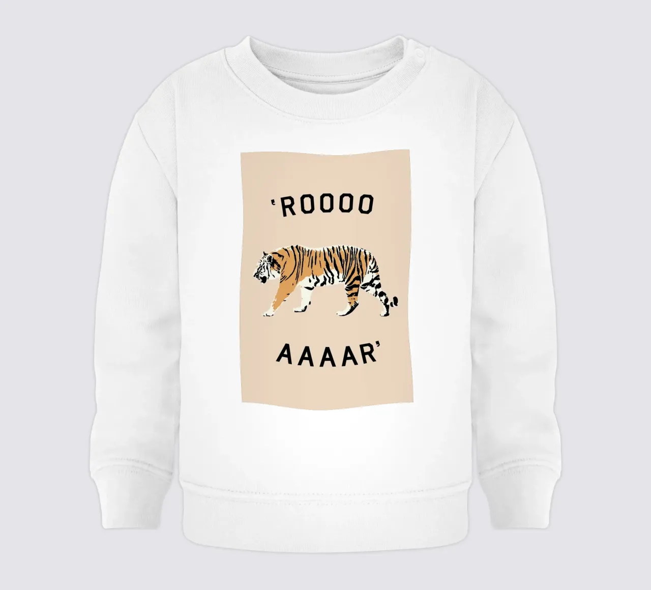 Roar felpa neonato da Florent Bodart