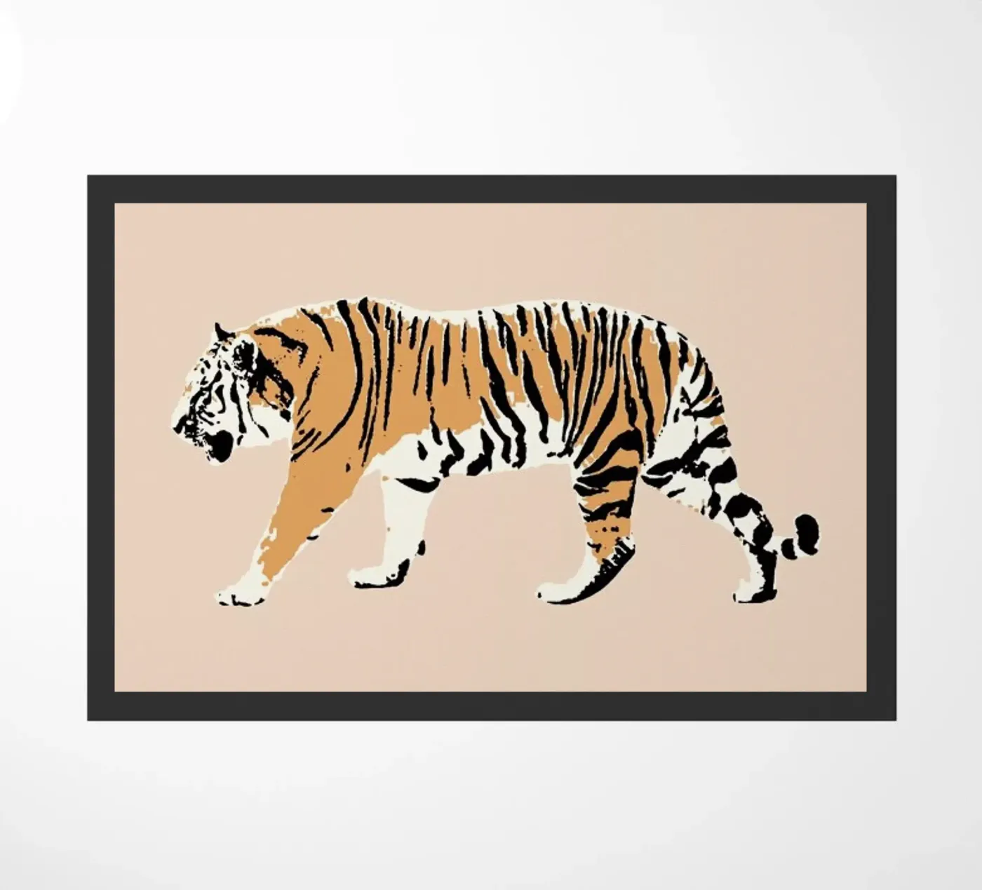 Roar doormat by Florent Bodart