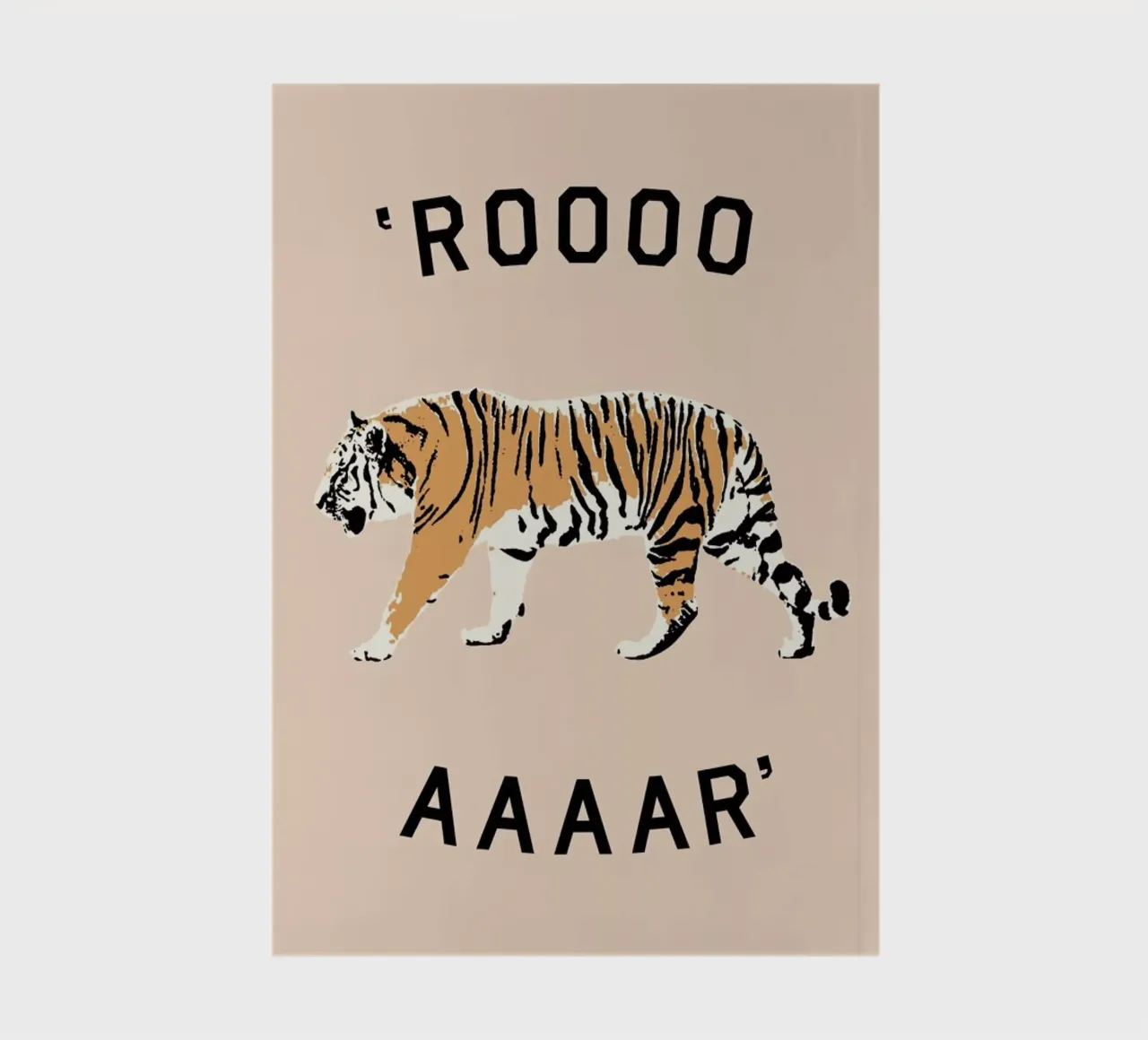 Roar notebook by Florent Bodart