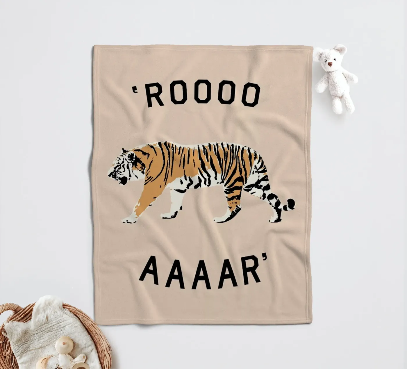 Roar Fleecedecke von Florent Bodart