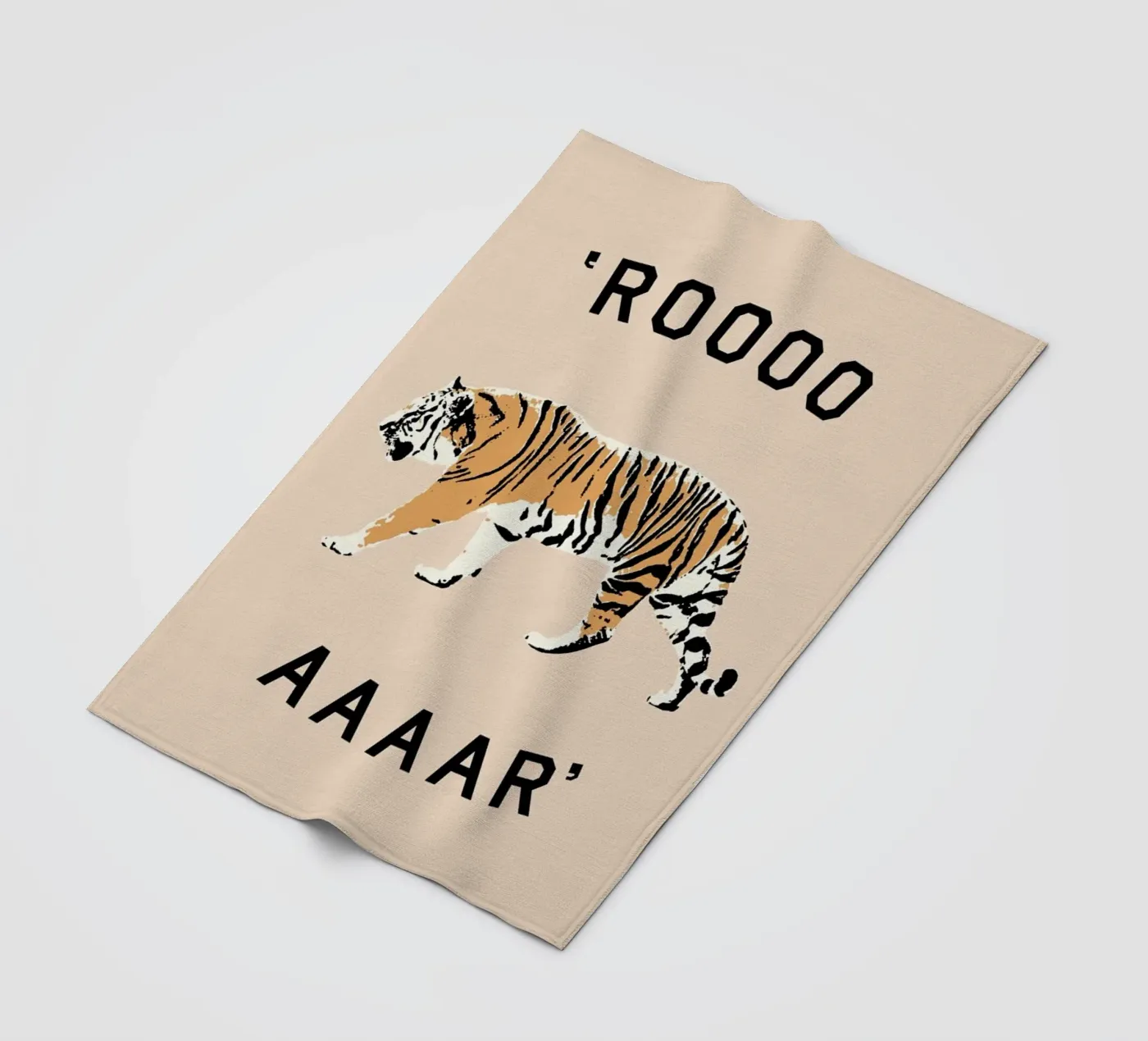 Roar Fleecedecke von Florent Bodart