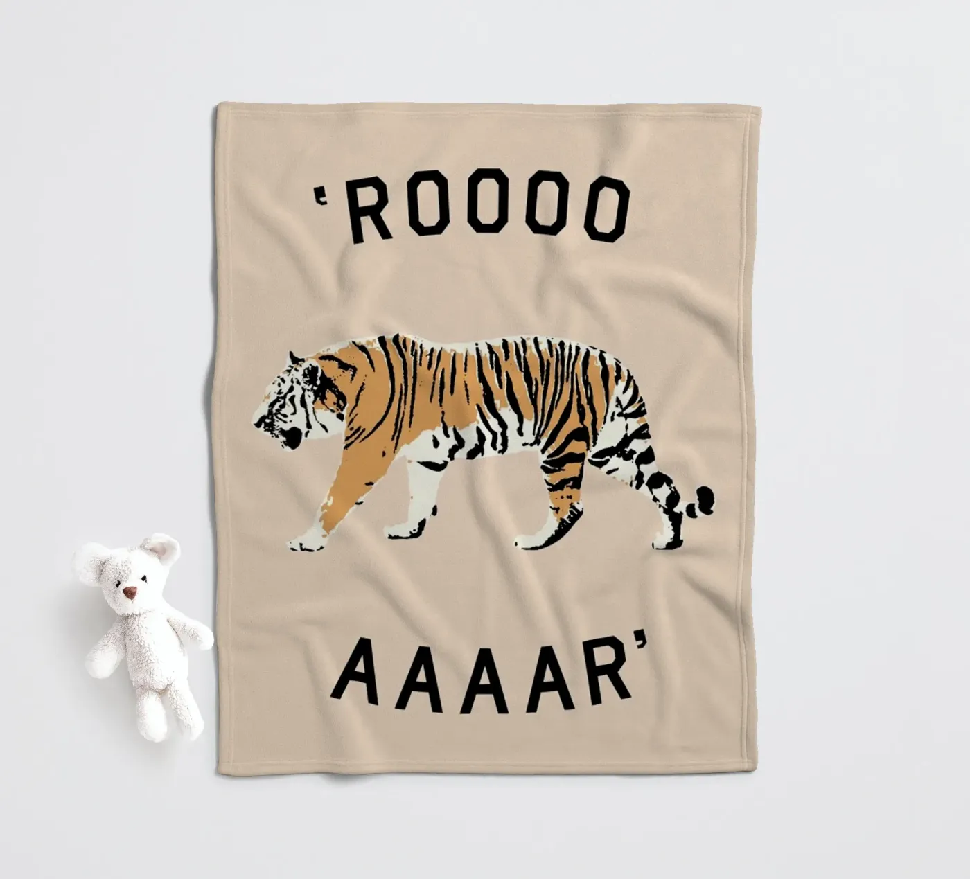 Roar Fleecedecke von Florent Bodart
