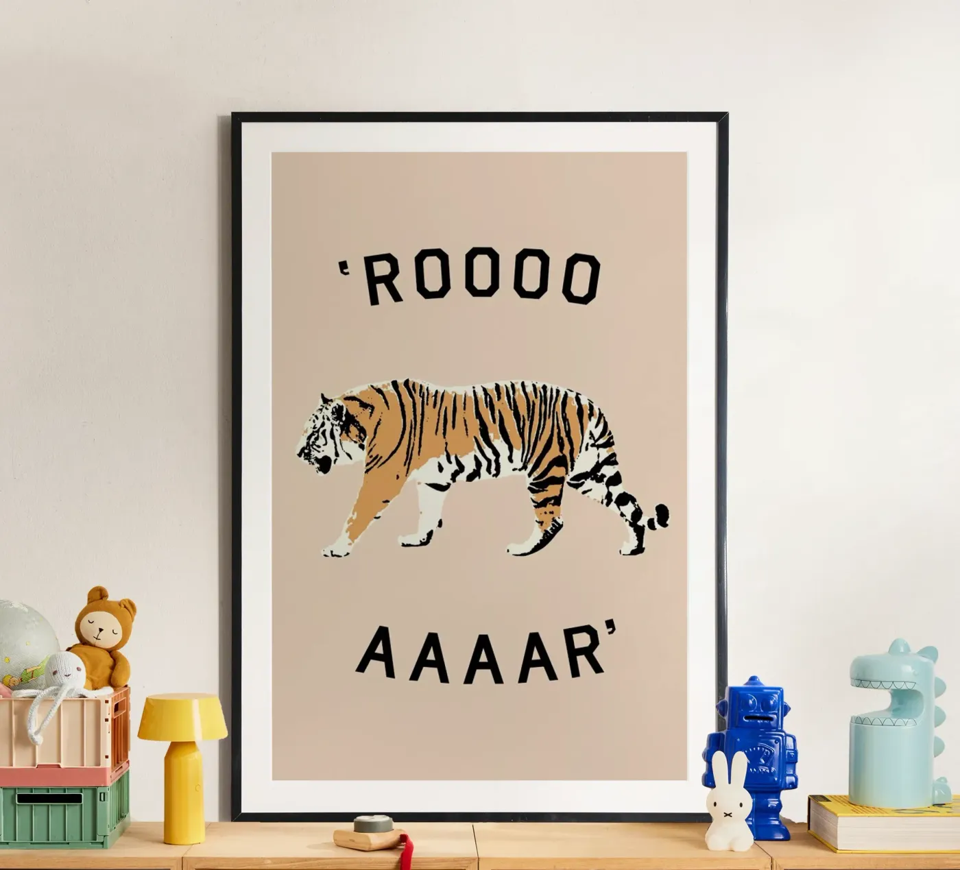 Roar Poster von Florent Bodart
