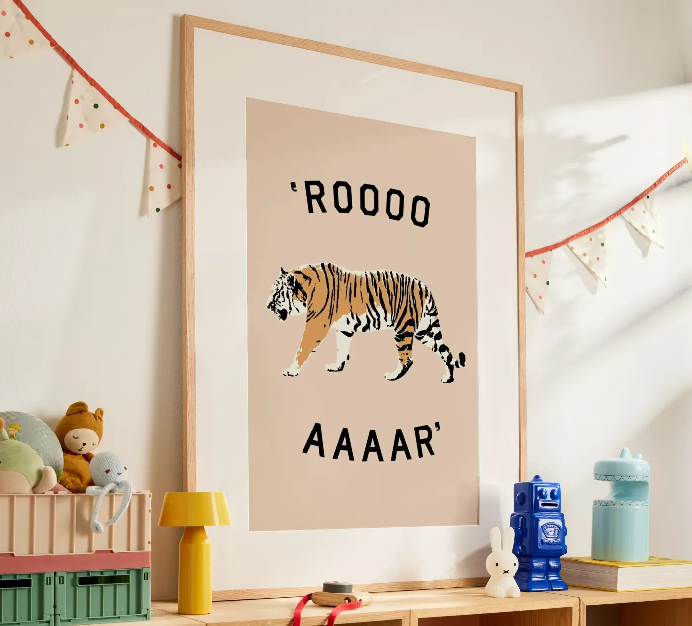 Roar Poster von Florent Bodart