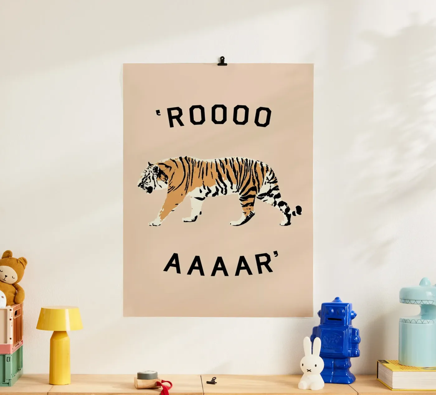 Roar Poster von Florent Bodart