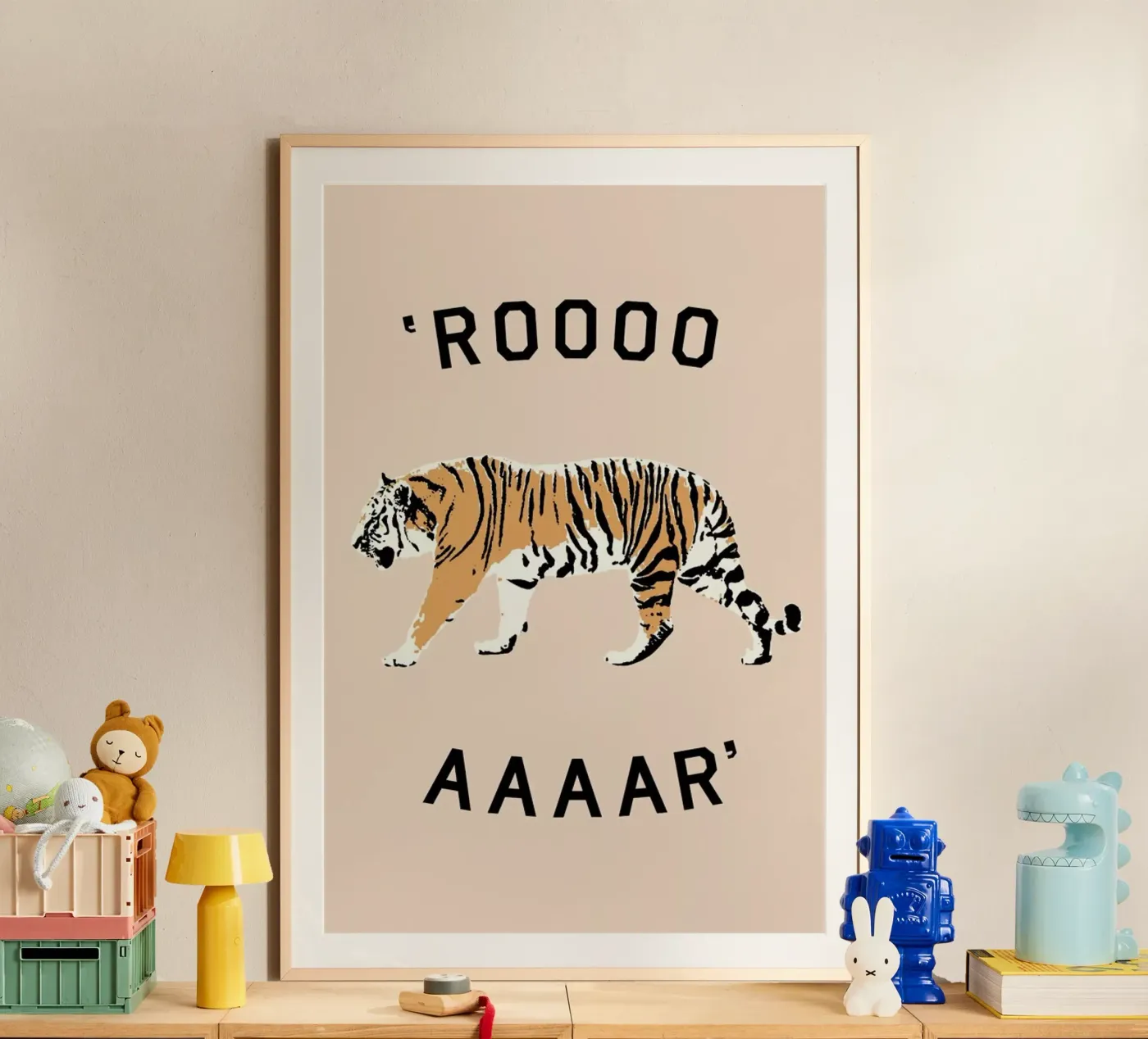 Roar Poster von Florent Bodart