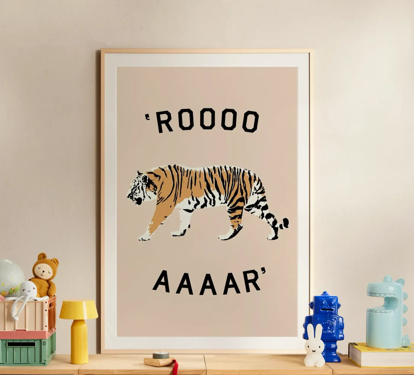 Roar Poster von Florent Bodart