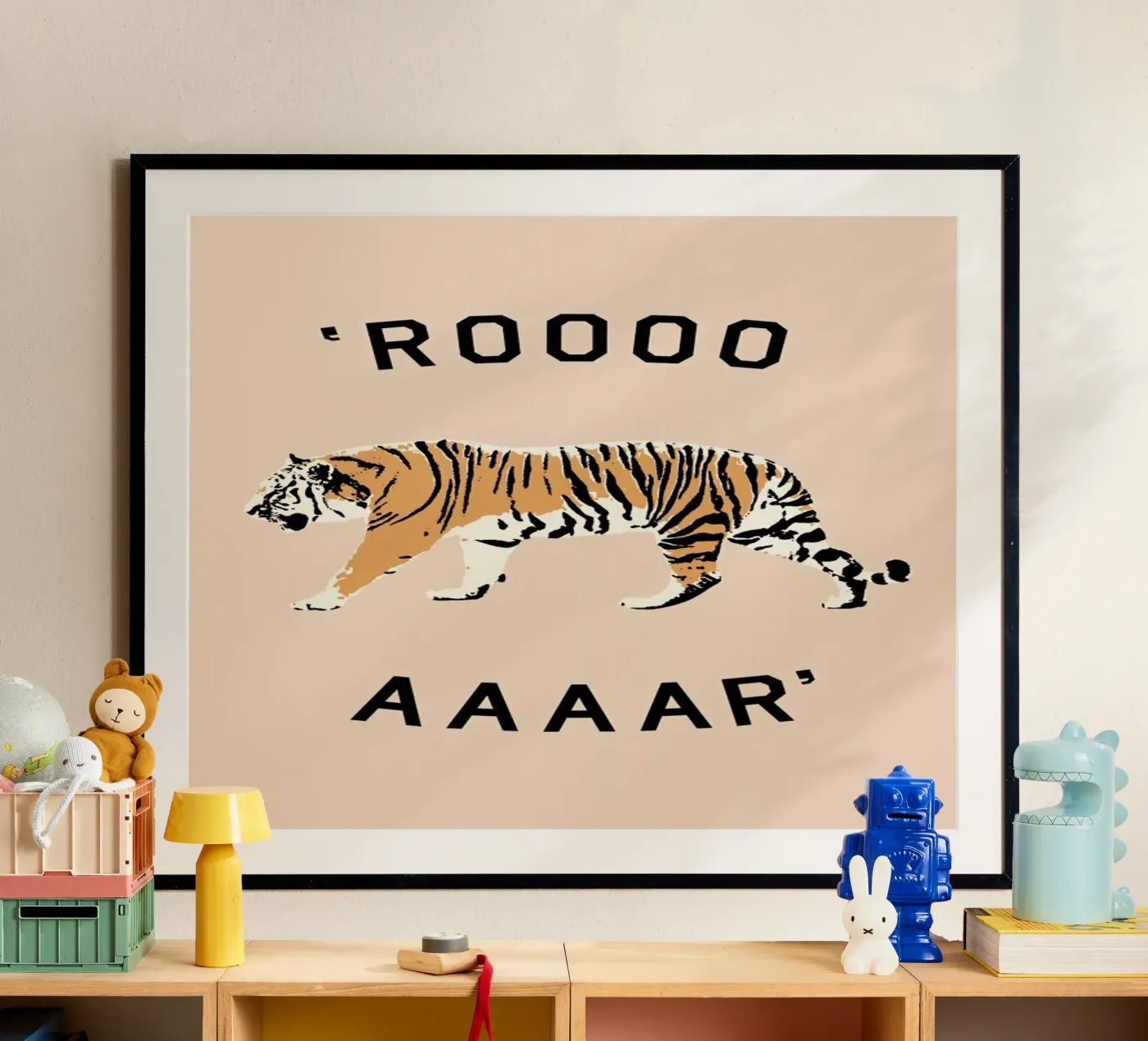 Roar Poster von Florent Bodart