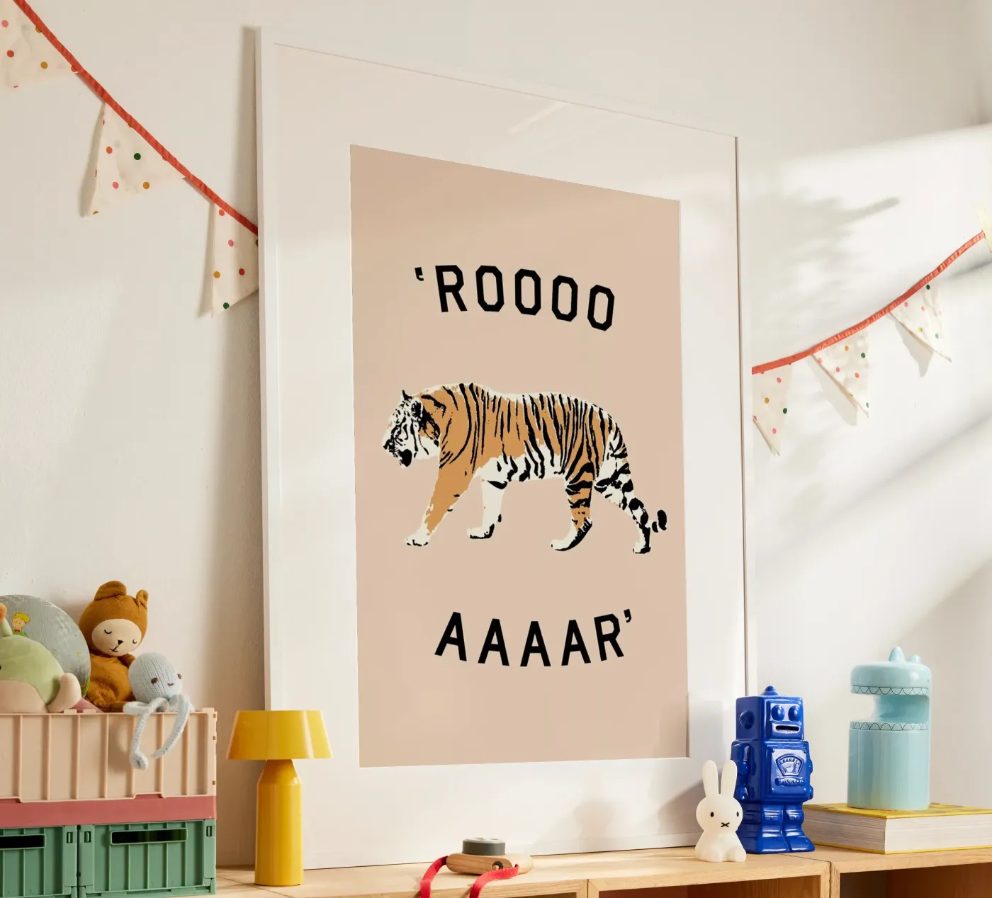Roar Poster von Florent Bodart