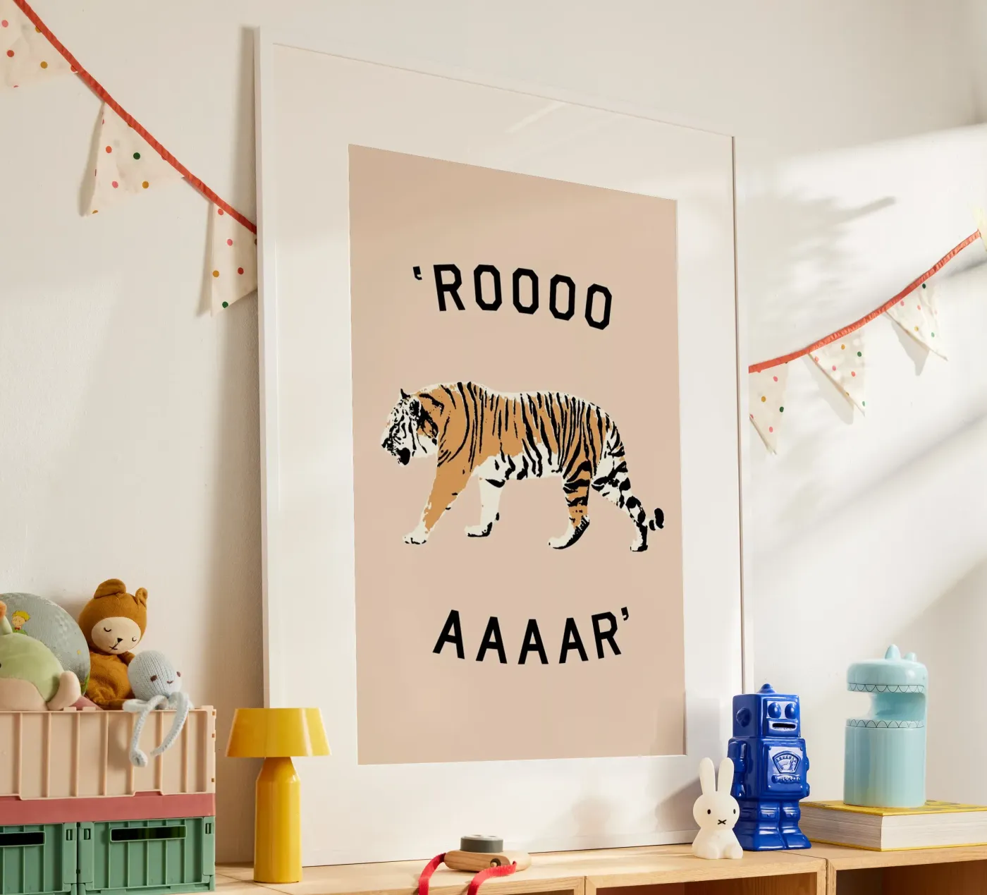 Roar Poster von Florent Bodart