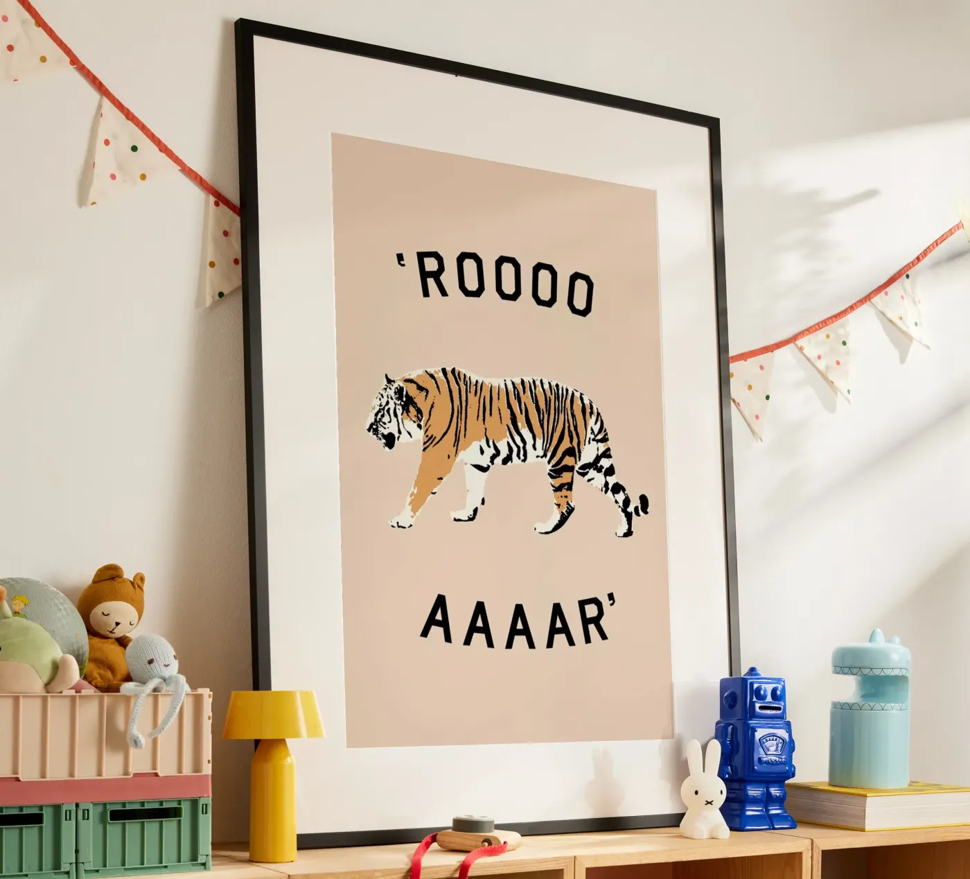 Roar Poster von Florent Bodart