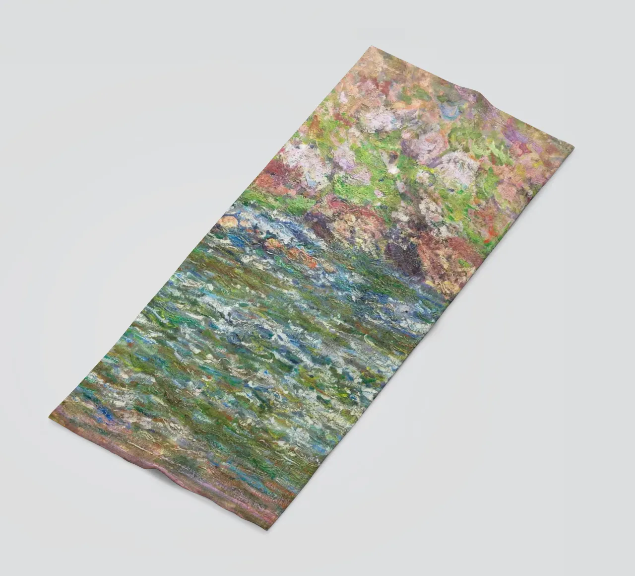 Rapide sulla Petite Creuse a Fresselines (1889) di Claude telo mare da Monet Art Prints