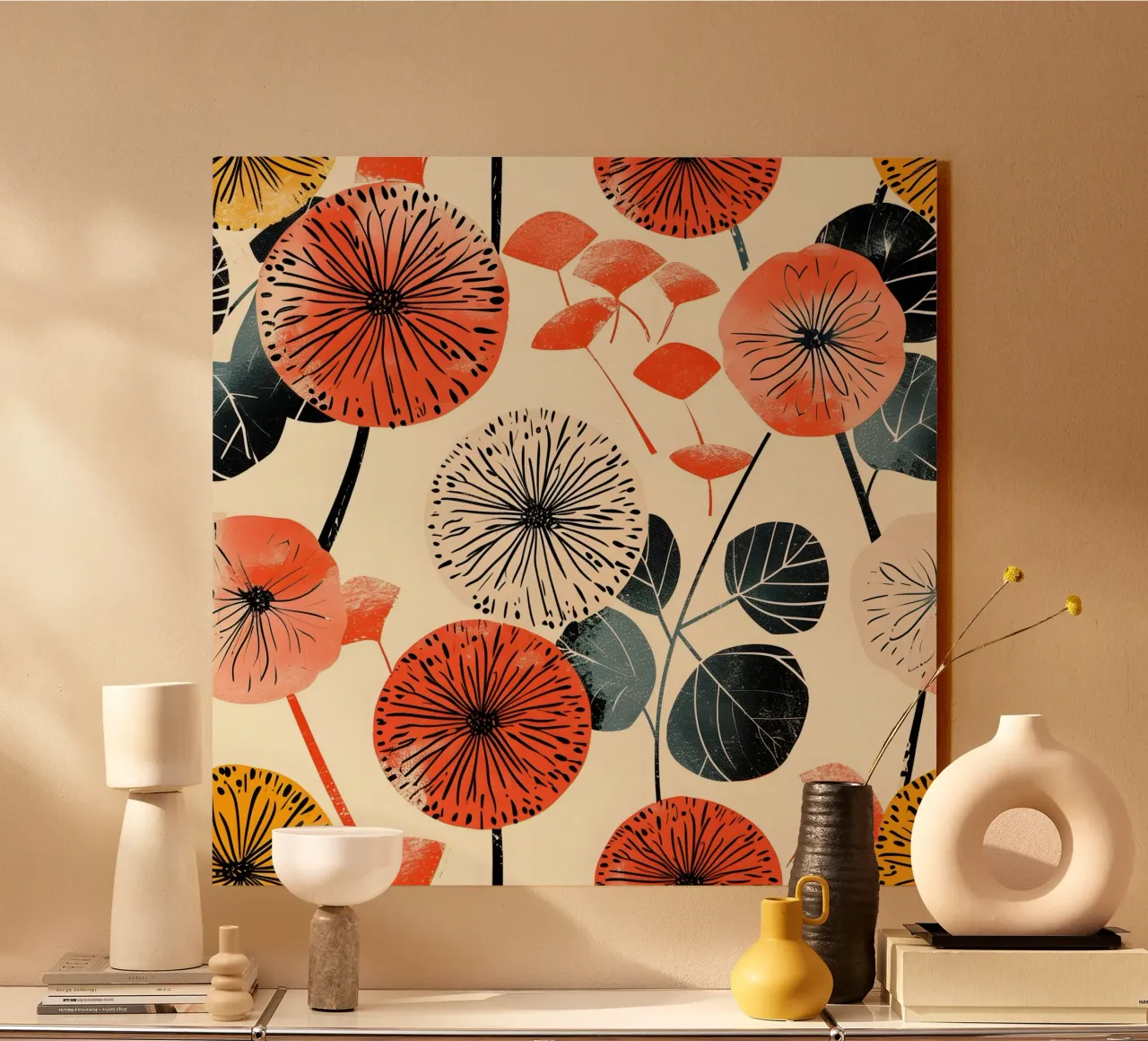 Fioritura del dente di leone plexiglass da Botanical Pattern House