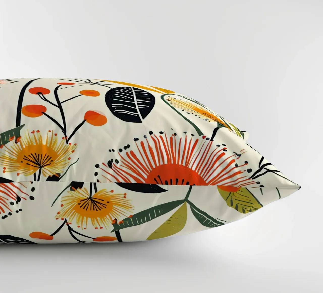 Fioritura del dente di leone cuscino da Botanical Pattern House