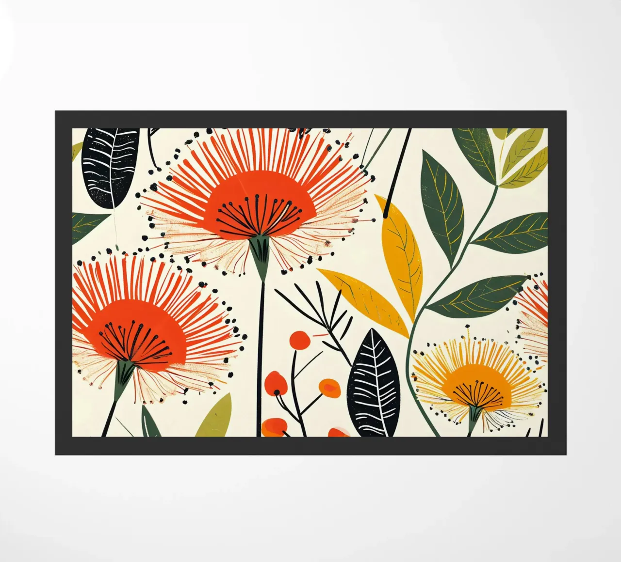 Fioritura del dente di leone zerbino da Botanical Pattern House