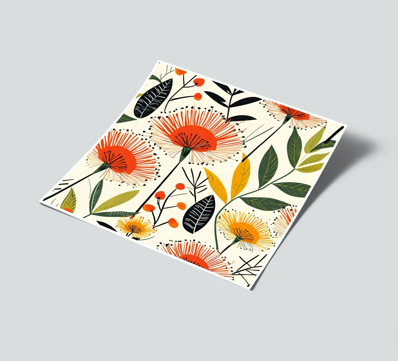 Dandelion Bloom sticker sheet by Botanical Pattern House