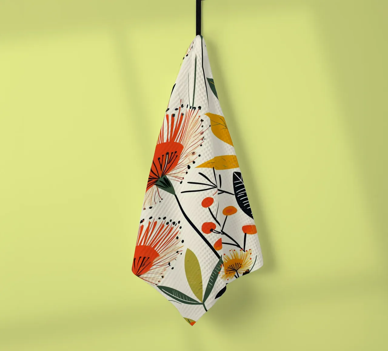 Fleur de pissenlit torchon de Botanical Pattern House