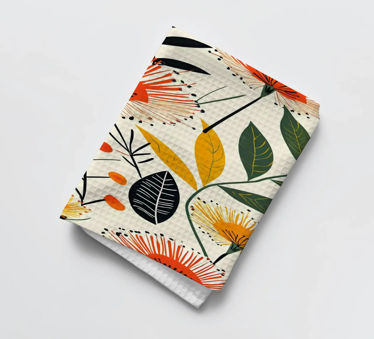 Fleur de pissenlit torchon de Botanical Pattern House