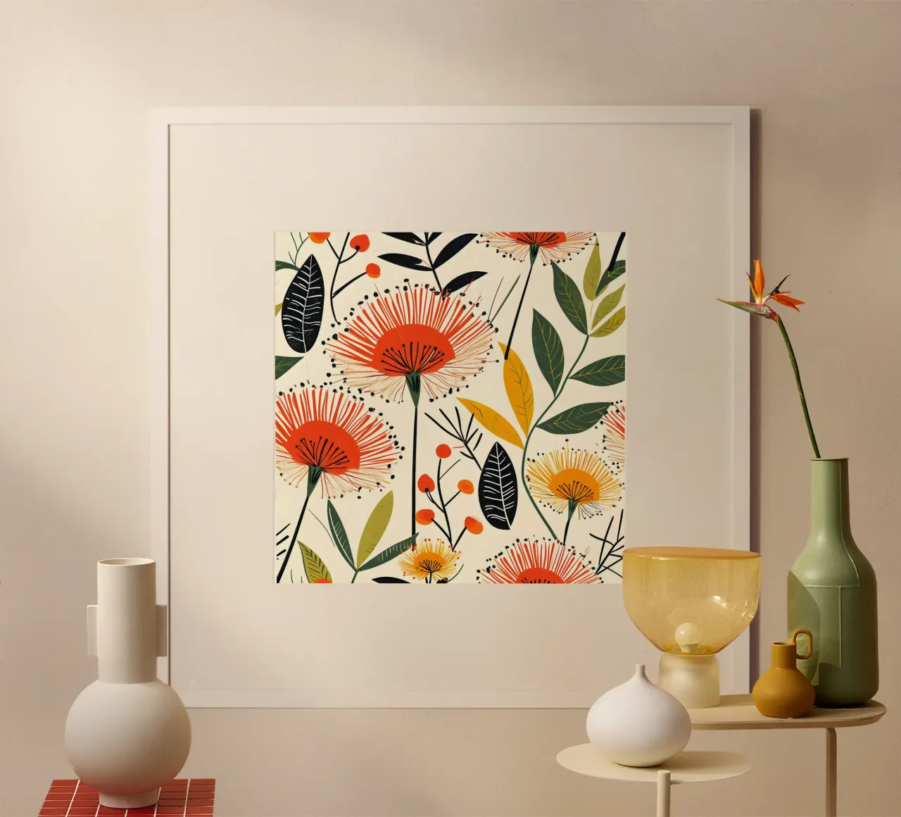 Dandelion Bloom hahnemühle by Botanical Pattern House