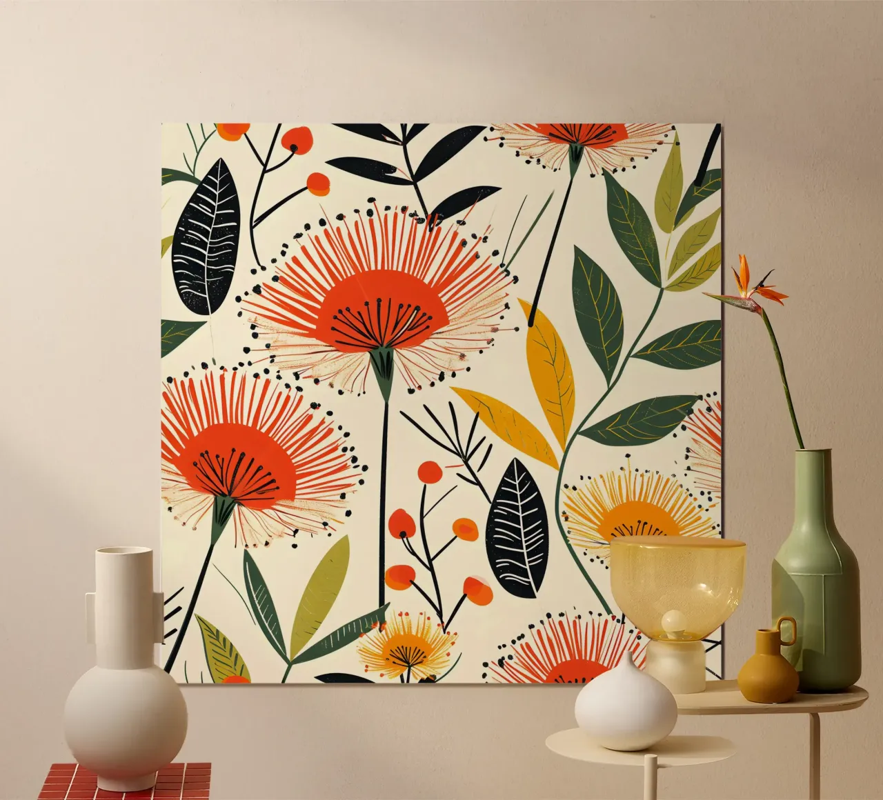 Dandelion Bloom hahnemühle by Botanical Pattern House