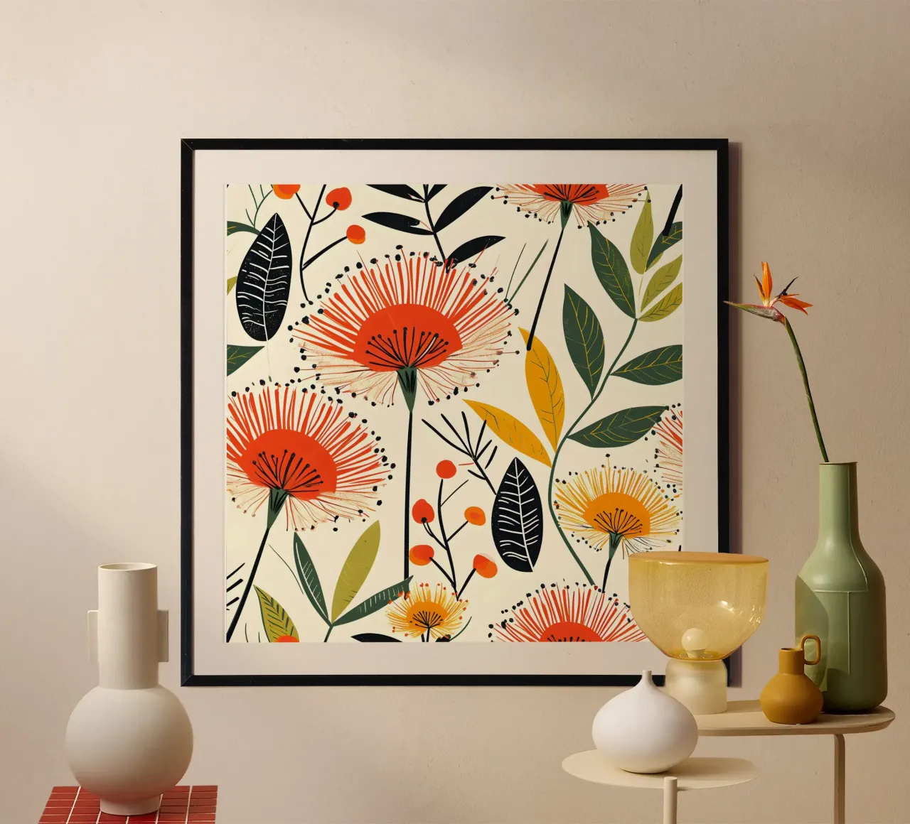 Dandelion Bloom hahnemühle by Botanical Pattern House