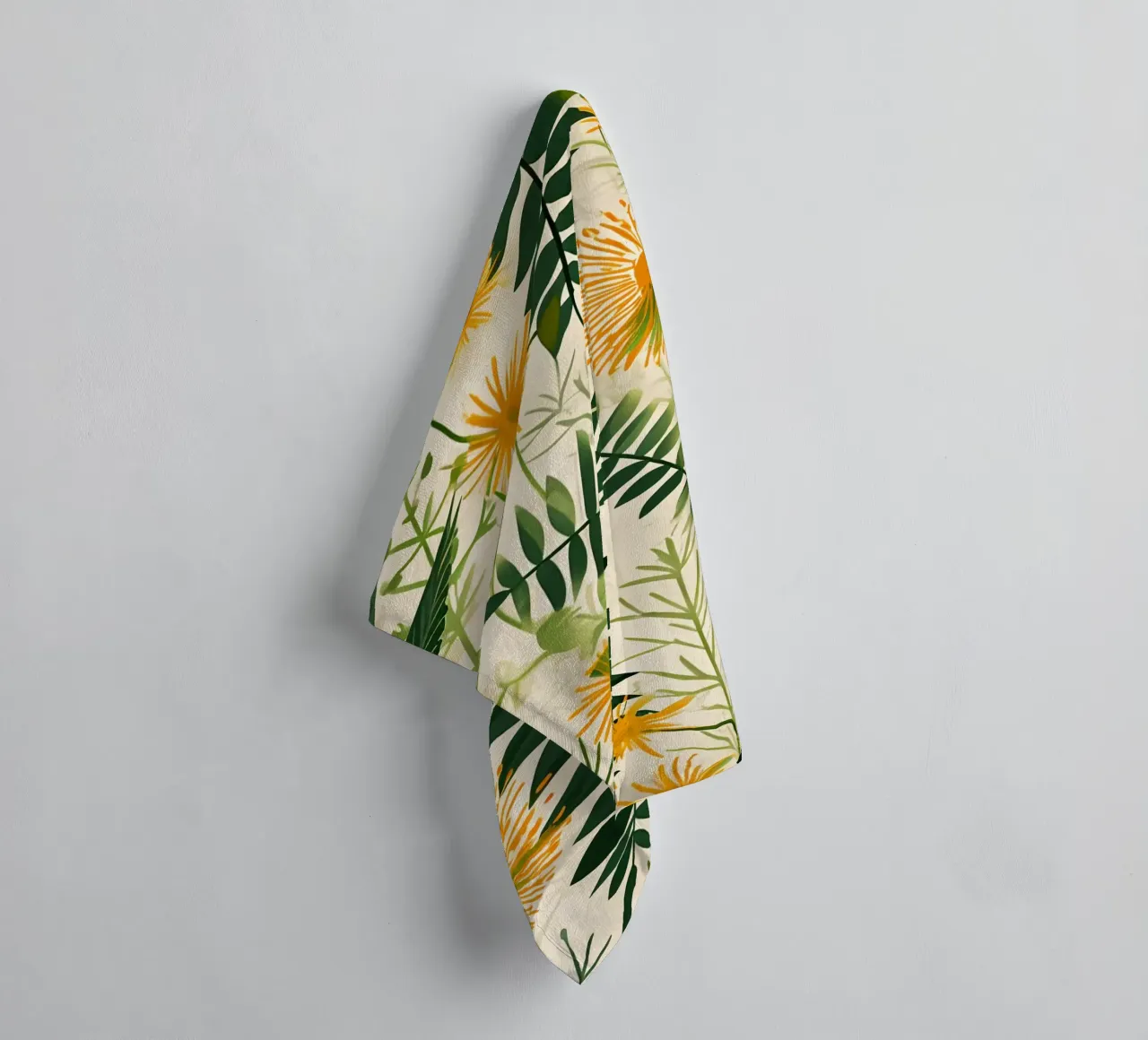 Dandelion Bloom towel by Botanical Pattern House