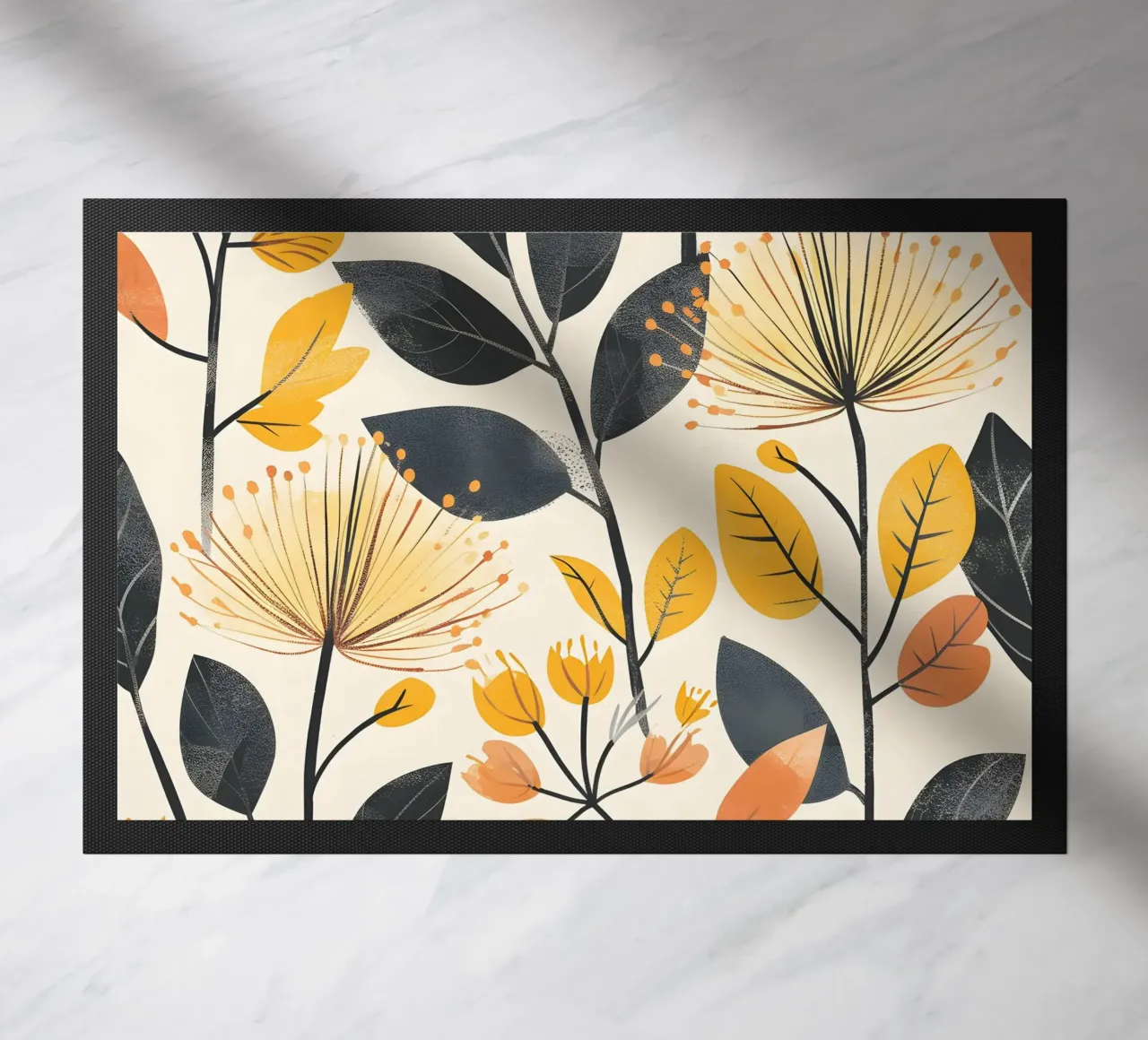 Fioritura del dente di leone zerbino da Botanical Pattern House