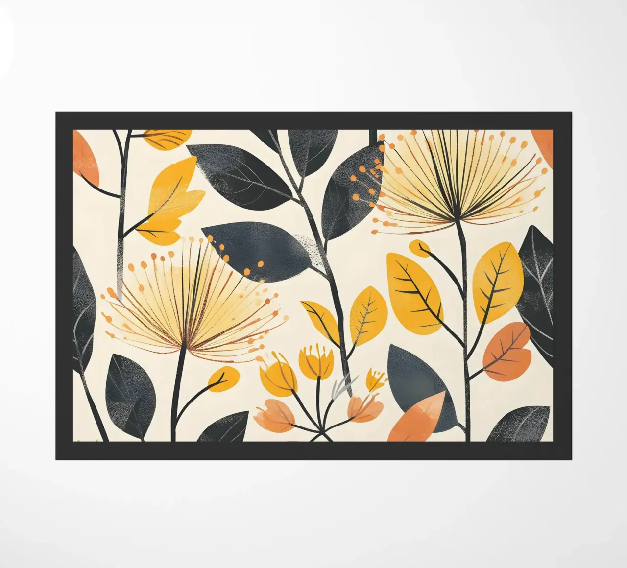 Fioritura del dente di leone zerbino da Botanical Pattern House