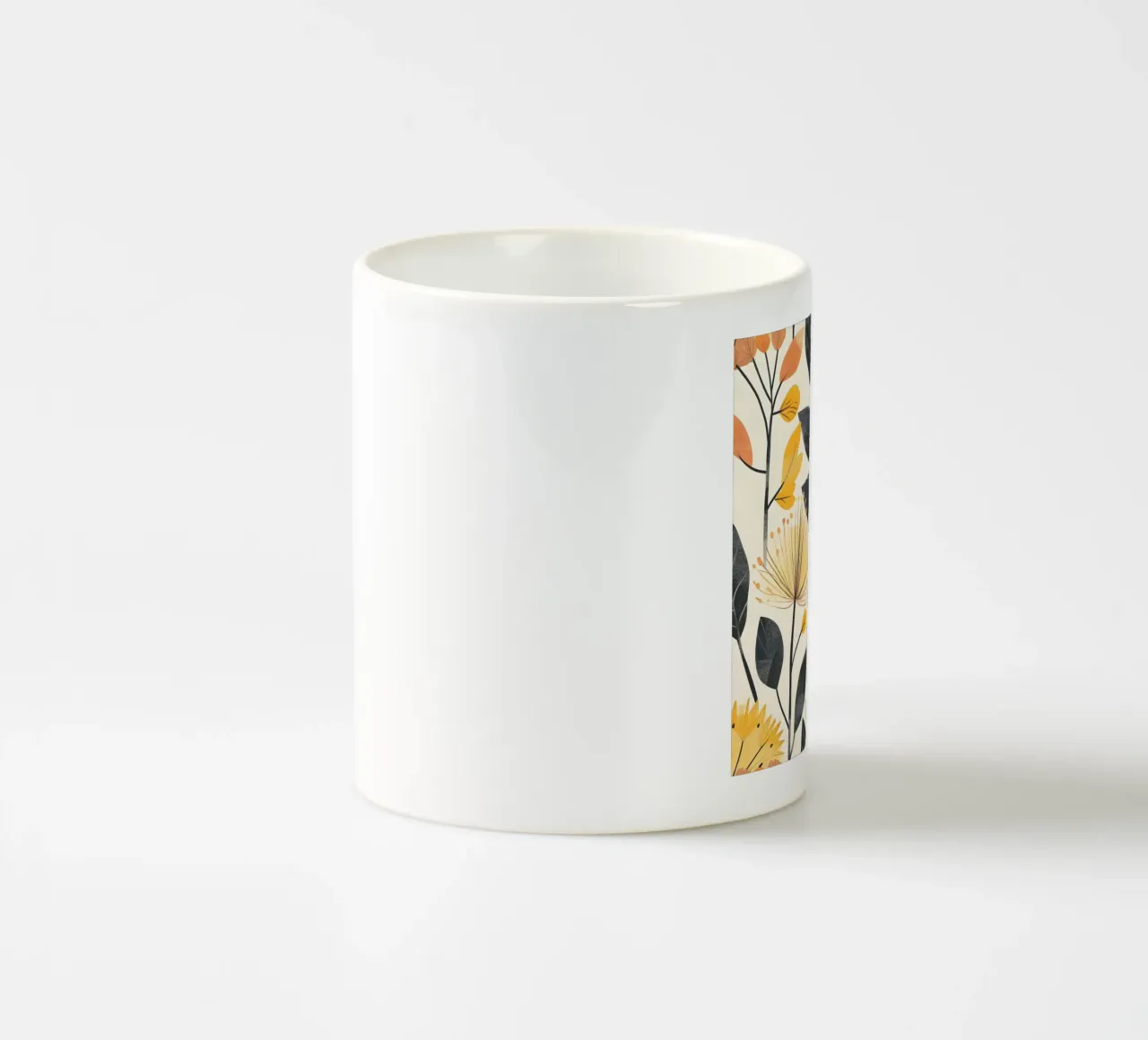 Fioritura del dente di leone tazza in ceramica da Botanical Pattern House