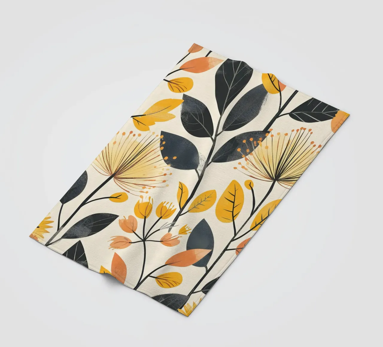 Fioritura del dente di leone coperta in pile da Botanical Pattern House
