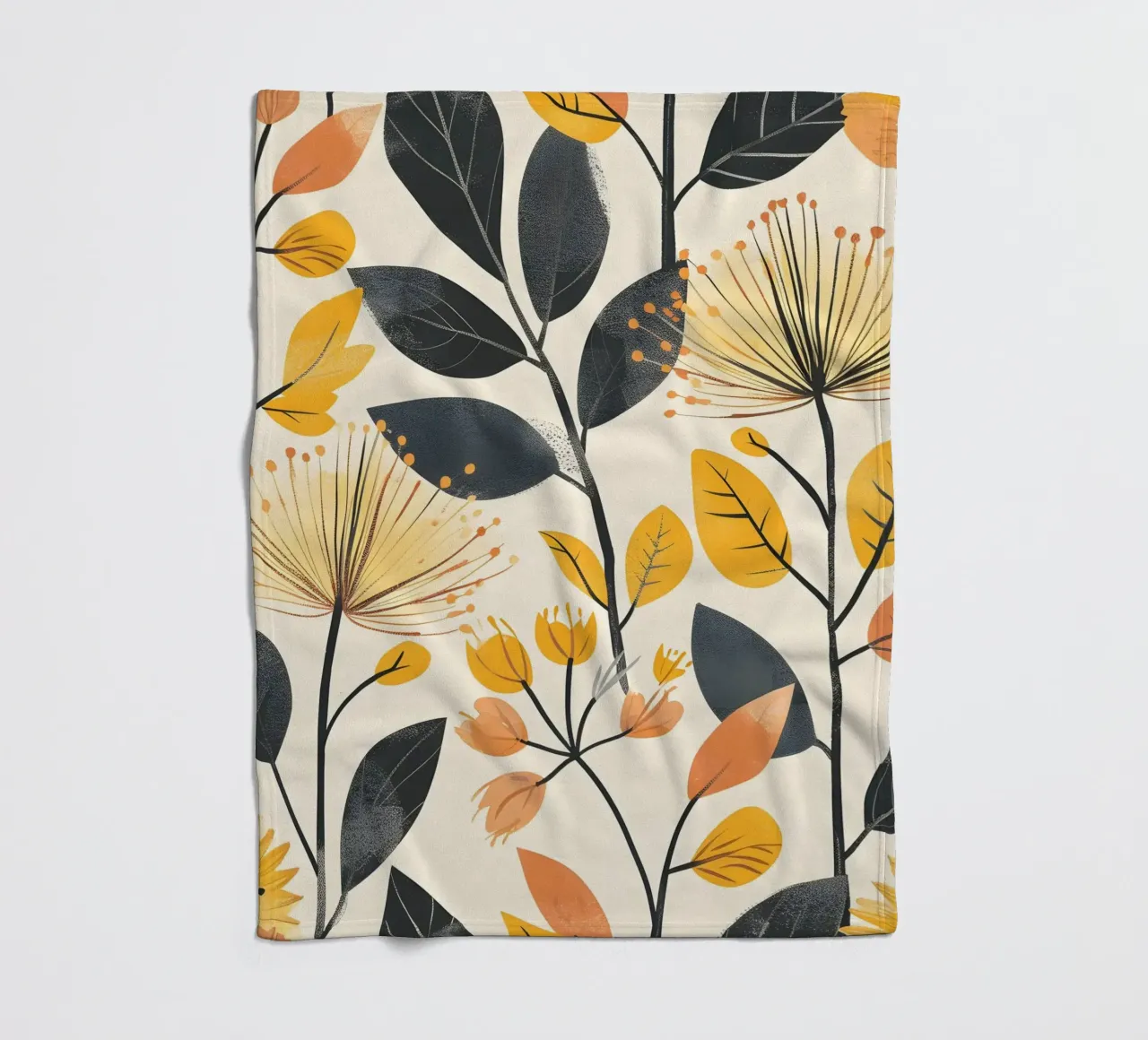 Fioritura del dente di leone coperta in pile da Botanical Pattern House