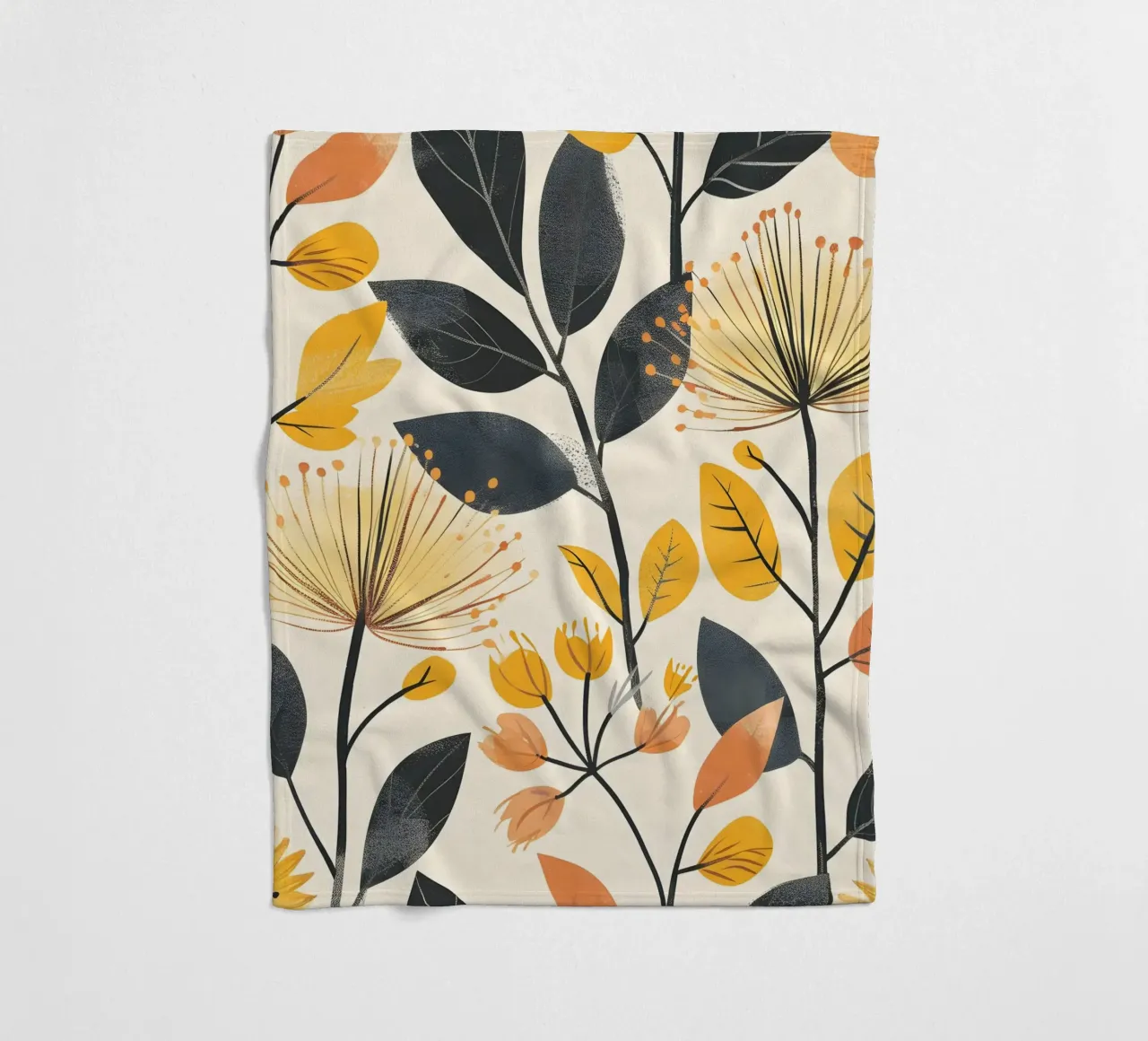 Fioritura del dente di leone coperta in pile da Botanical Pattern House
