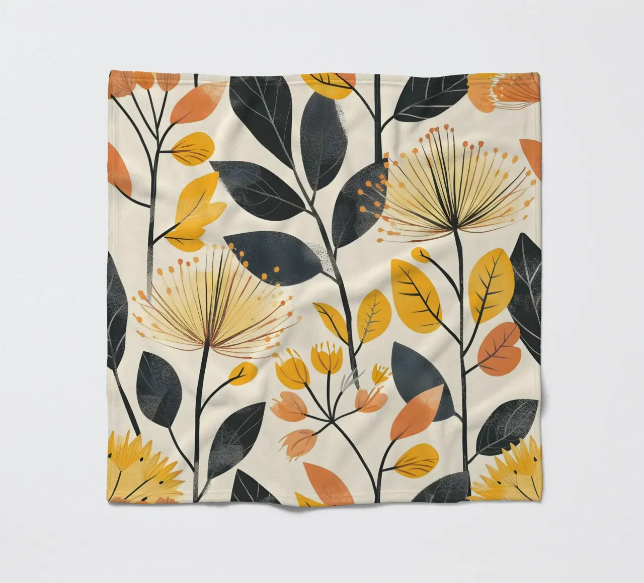Fioritura del dente di leone coperta in pile da Botanical Pattern House
