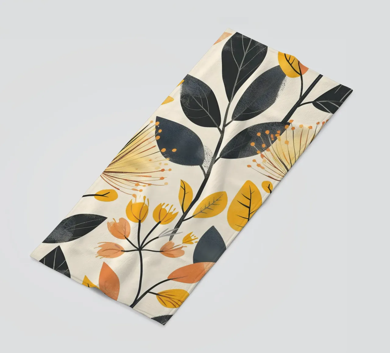 Fioritura del dente di leone telo mare da Botanical Pattern House