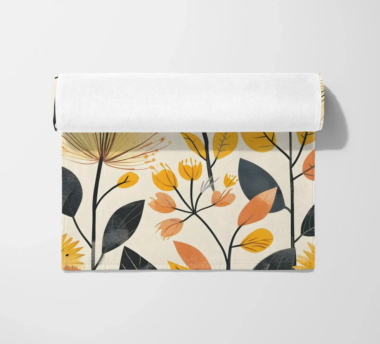 Fioritura del dente di leone telo mare da Botanical Pattern House