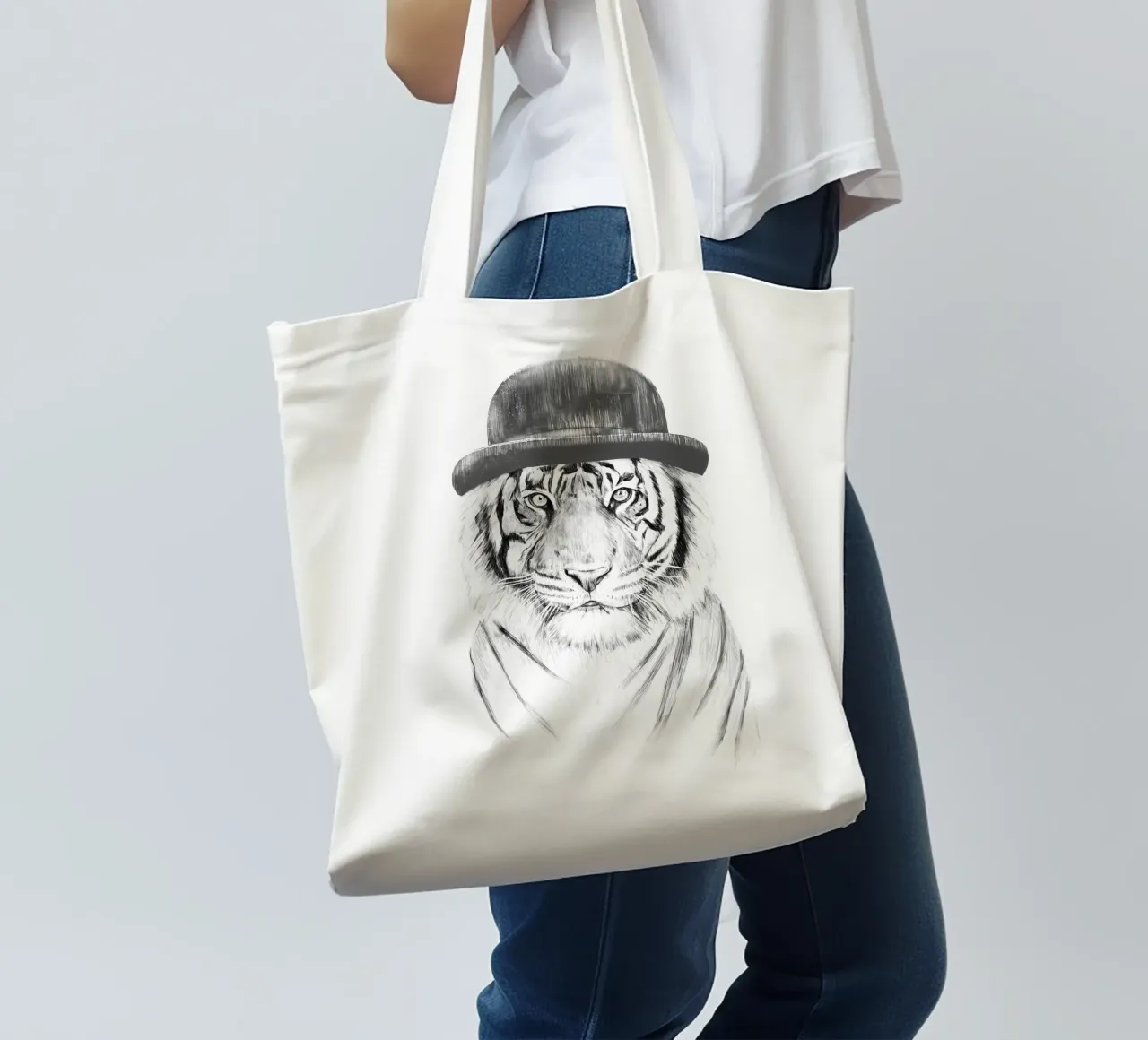 Welcome To The Jungle borsa in juta da Balazs Solti